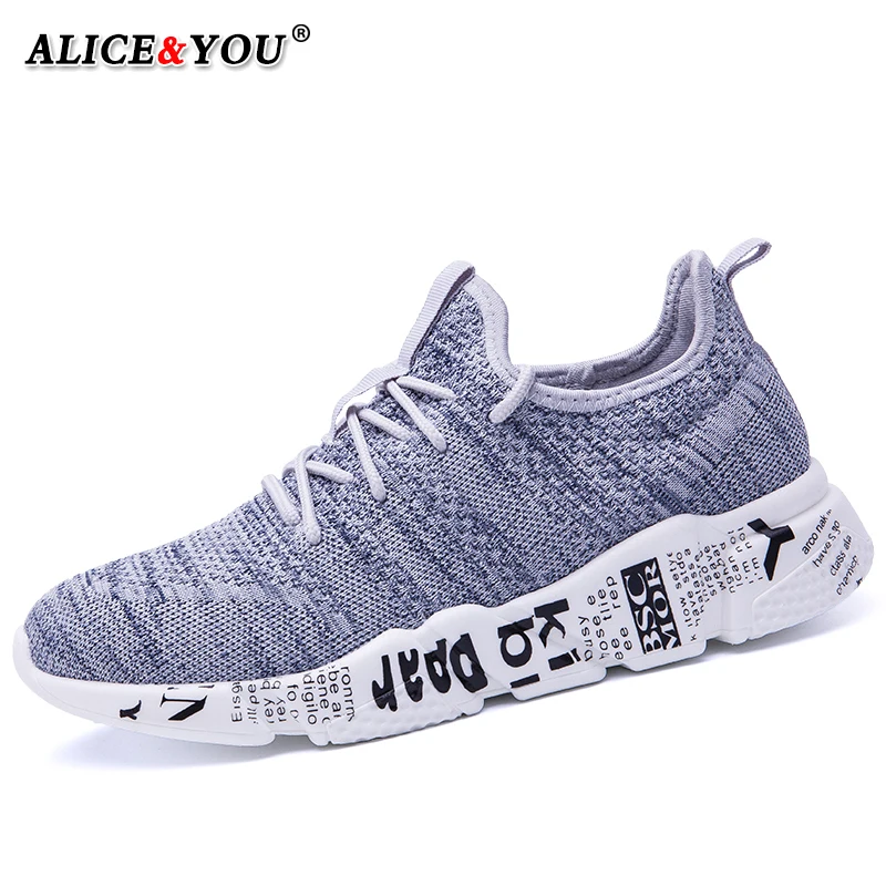 Casual Shoes Men Sneakers Comfortable Fashion Mesh Outdoor Walking Jogging New Lace-up Flat Male Footwear Zapatos Hombre |
