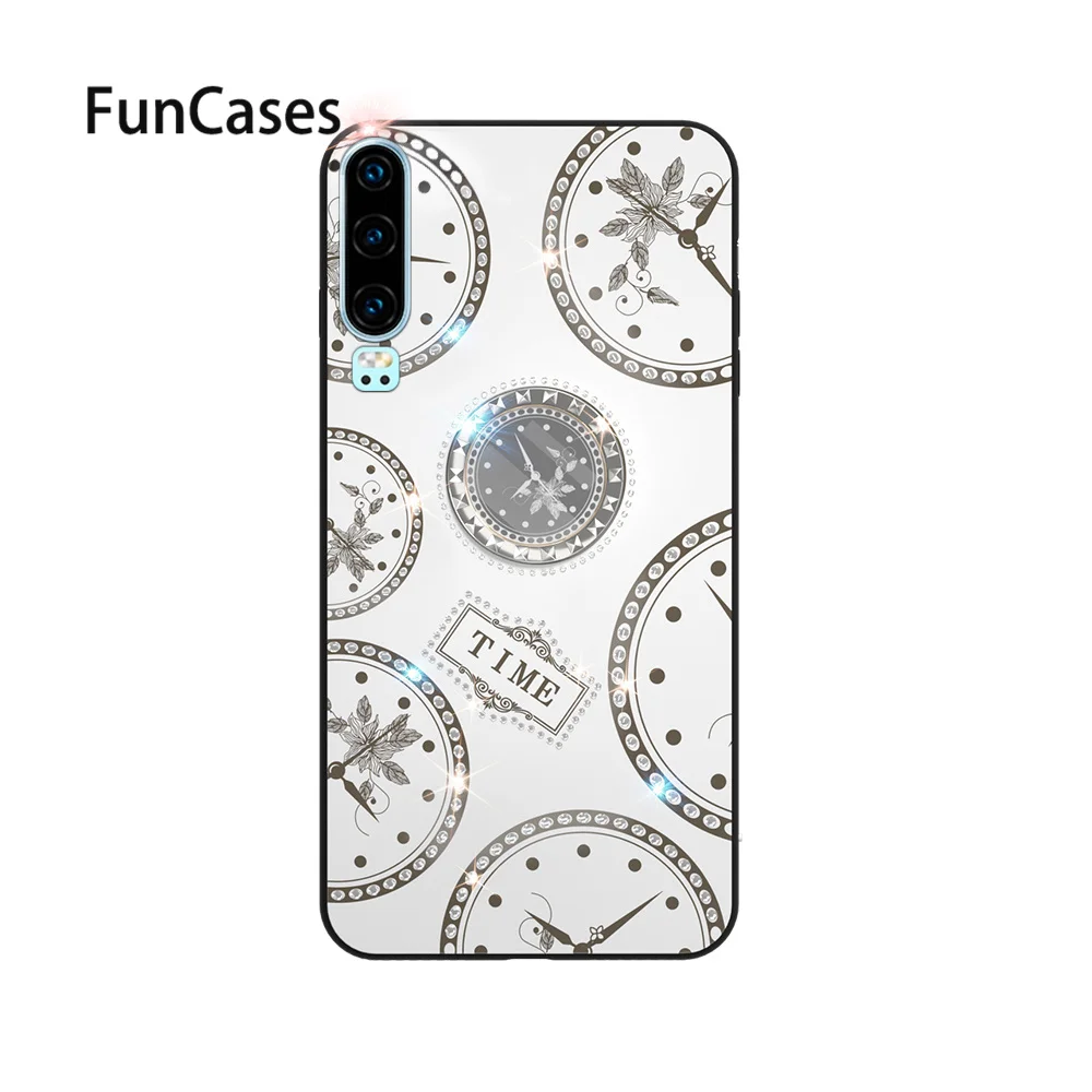 Однотонный Чехол для мобильного телефона чехол Huawei P30 мягкий силиконовый с