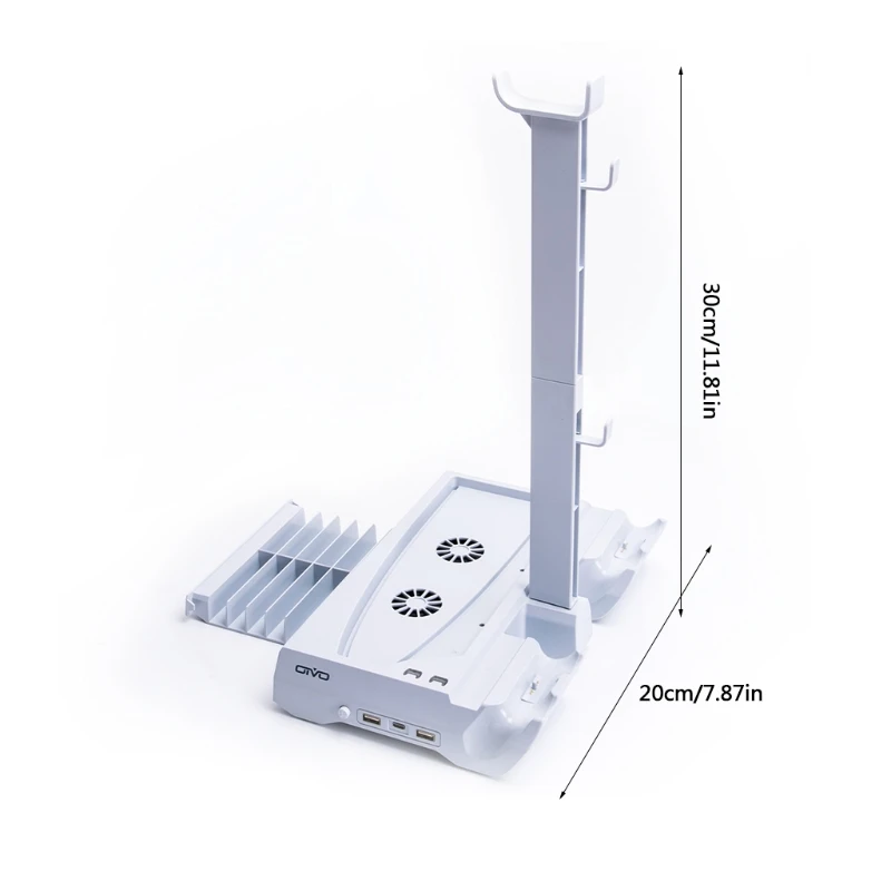 

Upgraded Controller Charger, Quick Charging Adapter, Dualsense Charging Station Dock Compatible w/ Dual PS5 Controller