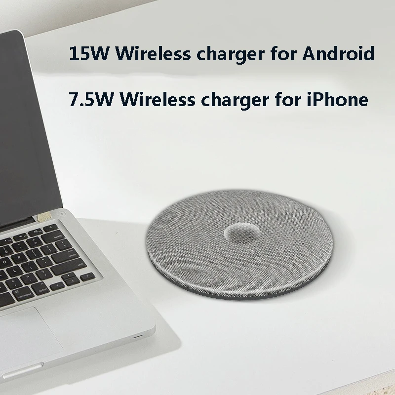 

15W for Andriod Qi 7.5W Wireless Charger for IPhone 12 11 Pro Xs Max Mini X Xr 8 Induction Fast Wireless Charging Pad