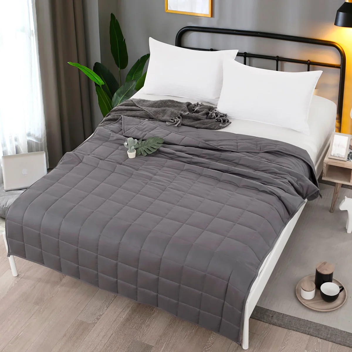 Утяжеленное одеяло для взрослых снижения давления и сна утяжеленное плед