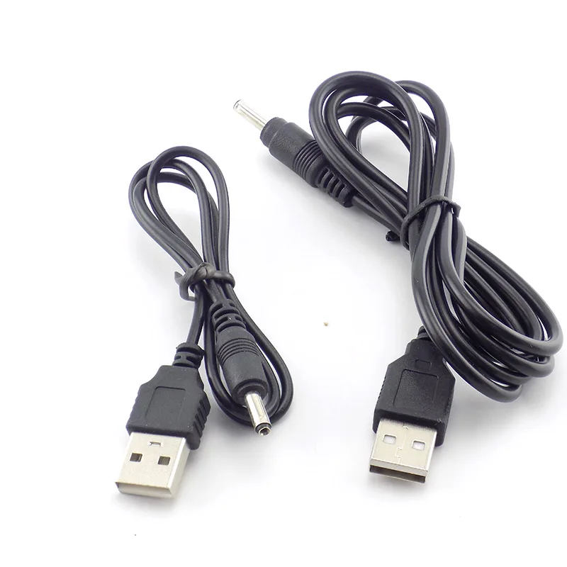 3,5 мм USB DC кабель для зарядки зарядного устройства кабель для вспышки светильник 18650 перезаряжаемая батарея для головной лампы фонарь светильник