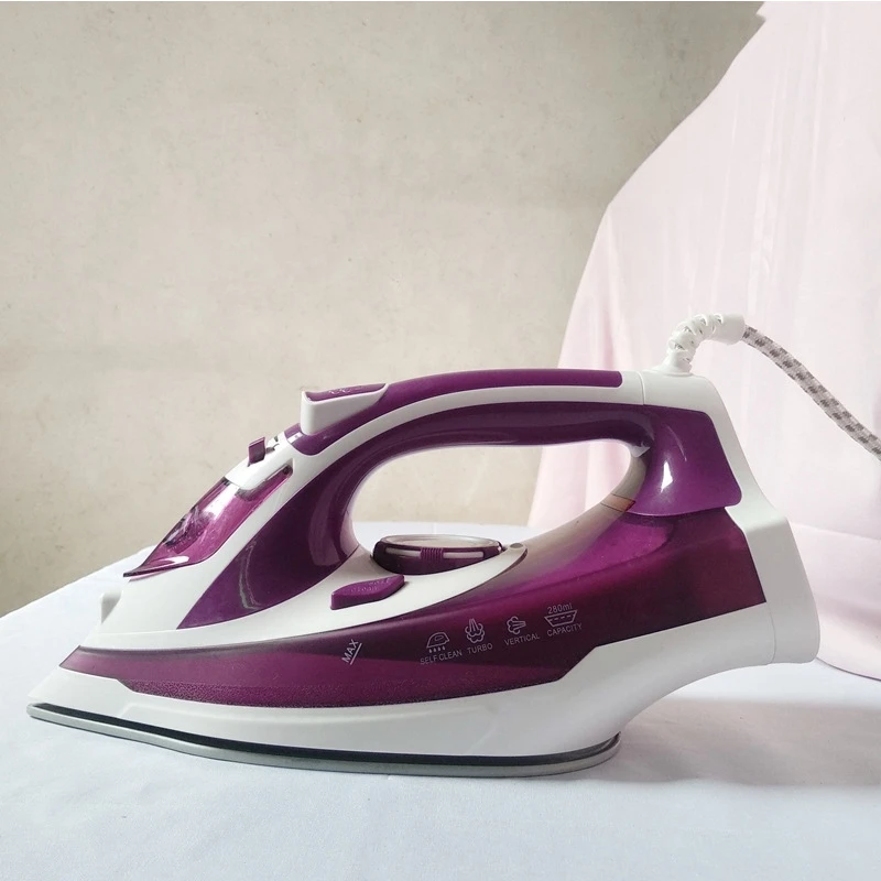 

Non-Stick Ceramic Soleplate Iron Portable Travel Steam Electric Multifunctional Ironing Board Adjustable