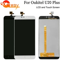 fstgway for oukitel u20 plus lcd displaytouch screen digitizer assembly phone replacement free toolsadhesive