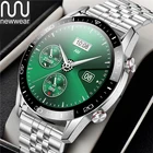 Смарт-часы NEWWEAR с сенсорным экраном для мужчин и женщин, спортивные фитнес-часы с защитой IP68, с поддержкой Bluetooth, с функцией звонков, для Android и Ios