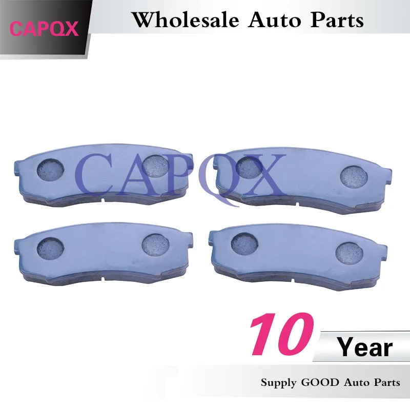 Задние тормозные колодки CAPQX 04466-60020 для 1990-1999 2000 2001 LAND CRUISER FJ80 FZJ80 HDJ80 LX450 1992-1994 1994 1996