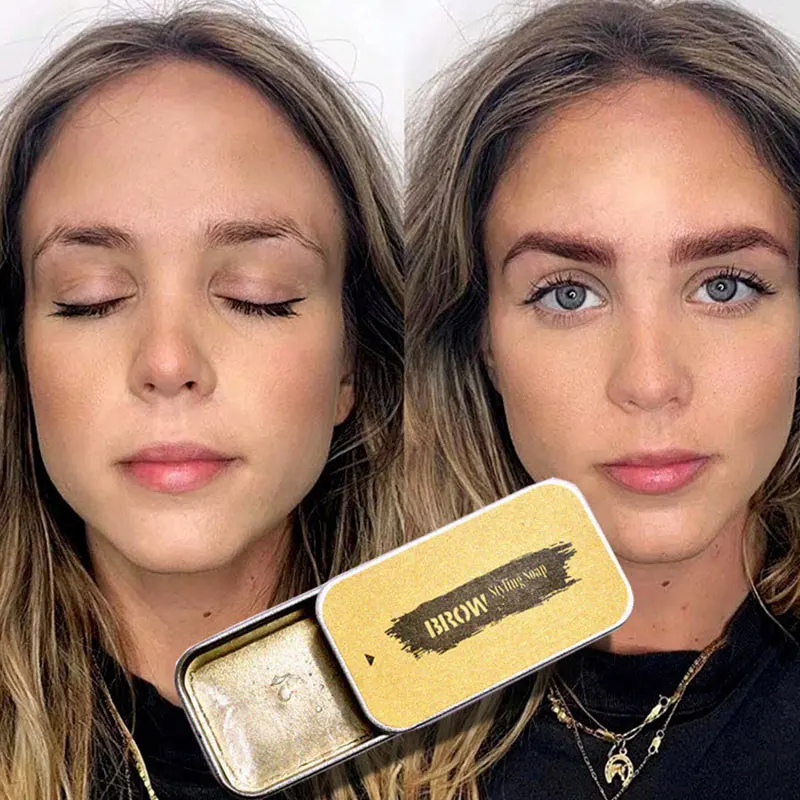 Волшебная гелевая 3d помада для бровей водостойкая кремовая макияжа долговечный