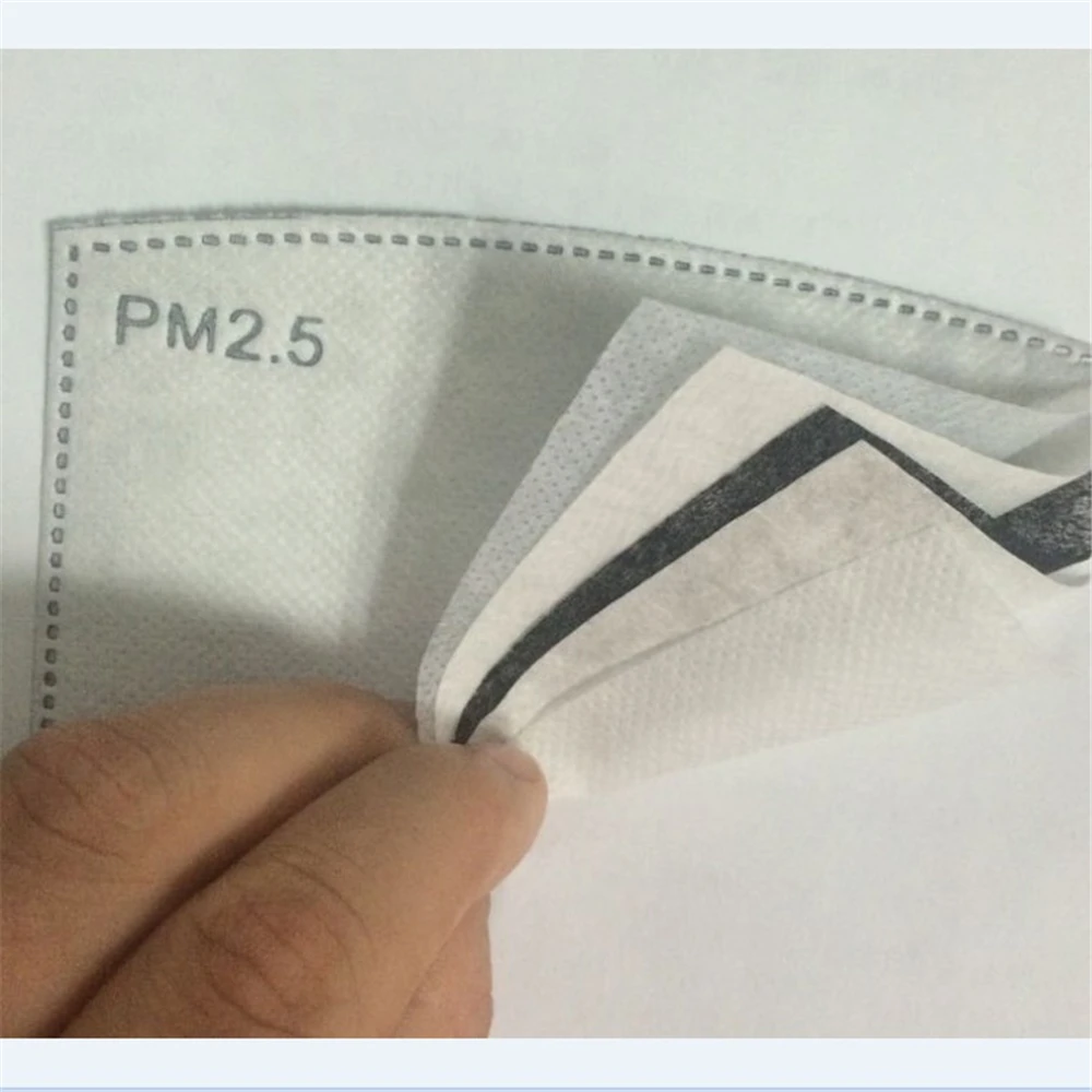 

PM2.5 filter protective mask accessories 5-layer protective filter active carbon JTK-001