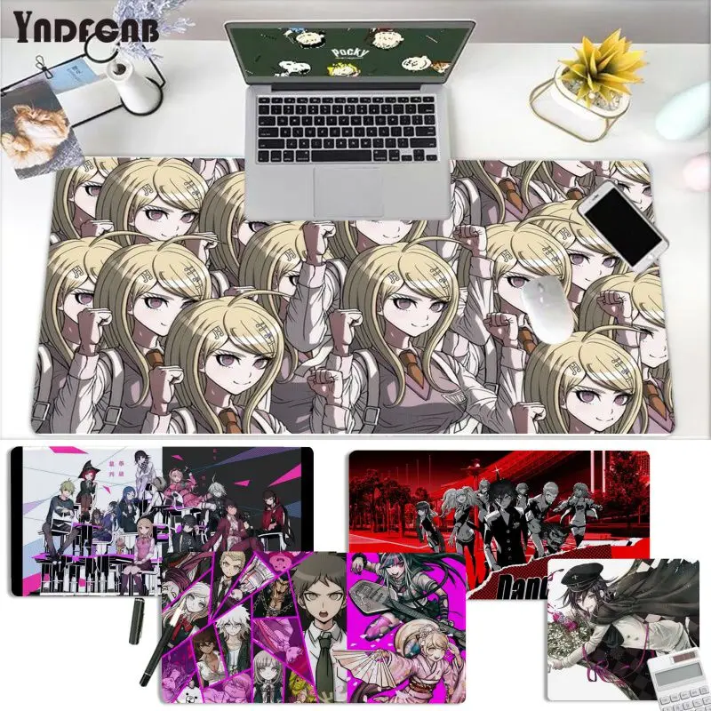 

YNDFCNB Danganronpa V3 Аниме Забавный Удобный коврик для мыши игровой коврик для мыши или клавиатуры коврик для мыши для подарка парню