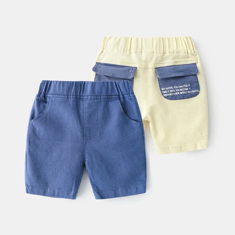 

2020 Summer style 2-6 Years boys Toddler Infant Cotton Elastic waist Solid Color high quality Jchao Kids brand Baby Boy Shorts