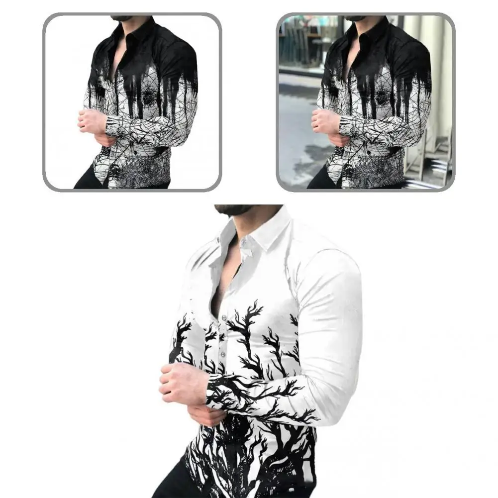 

Топ с длинным рукавом, стильная рубашка, Осень-зима, Мягкая Популярная свободная рубашка с цифровым принтом