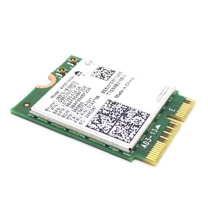 

Bluetooth 5.0 Wireless AX201NGW Wifi Desktop Kit IPEX MHF4 U.FL Antenna for NGFF/M.2 CNVIo2 for AX201 Network Card