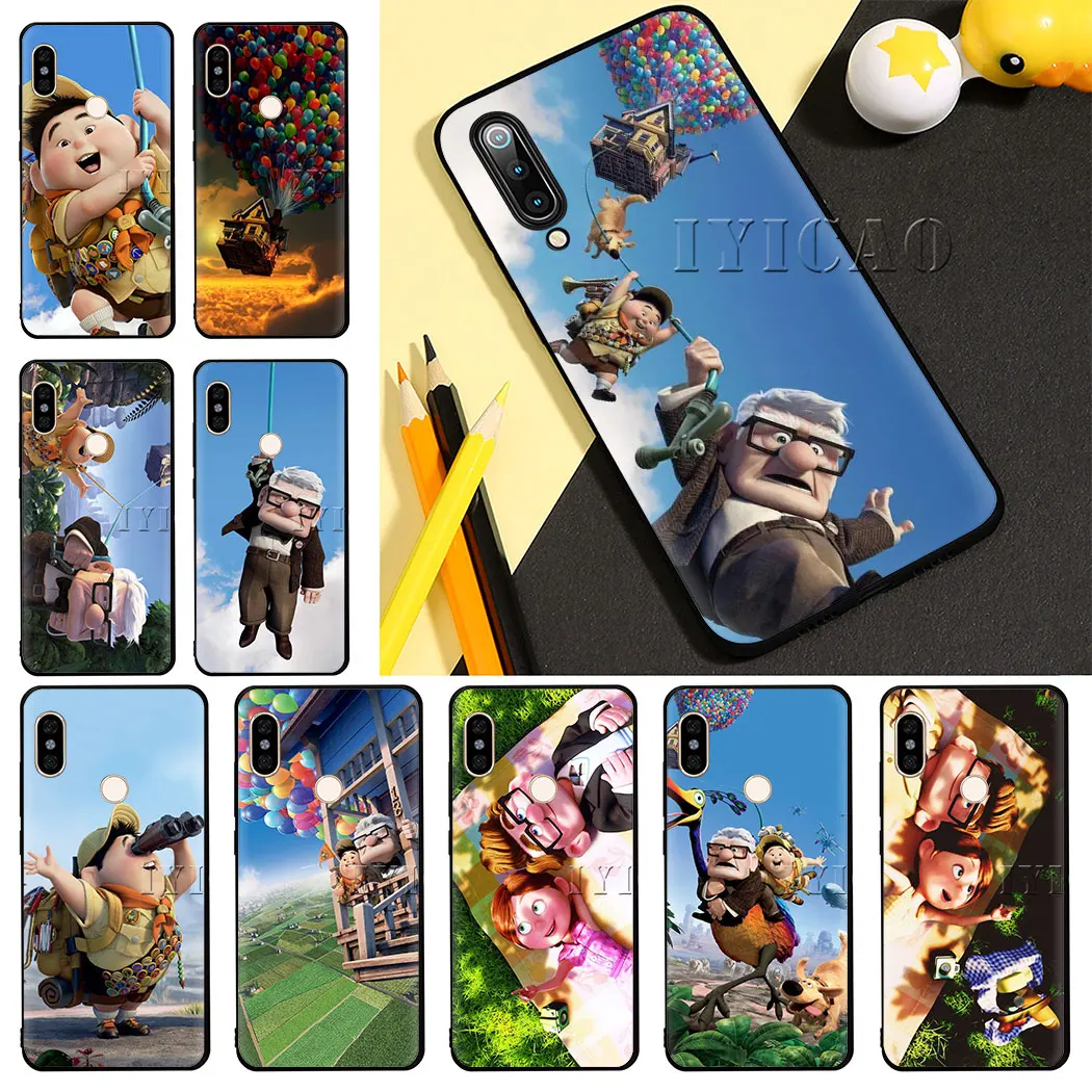 Мягкий силиконовый чехол IYICAO Up Movie для Redmi K20 Proo 7A Go Note 5 6 7 Pro 5A Prime Case | Мобильные