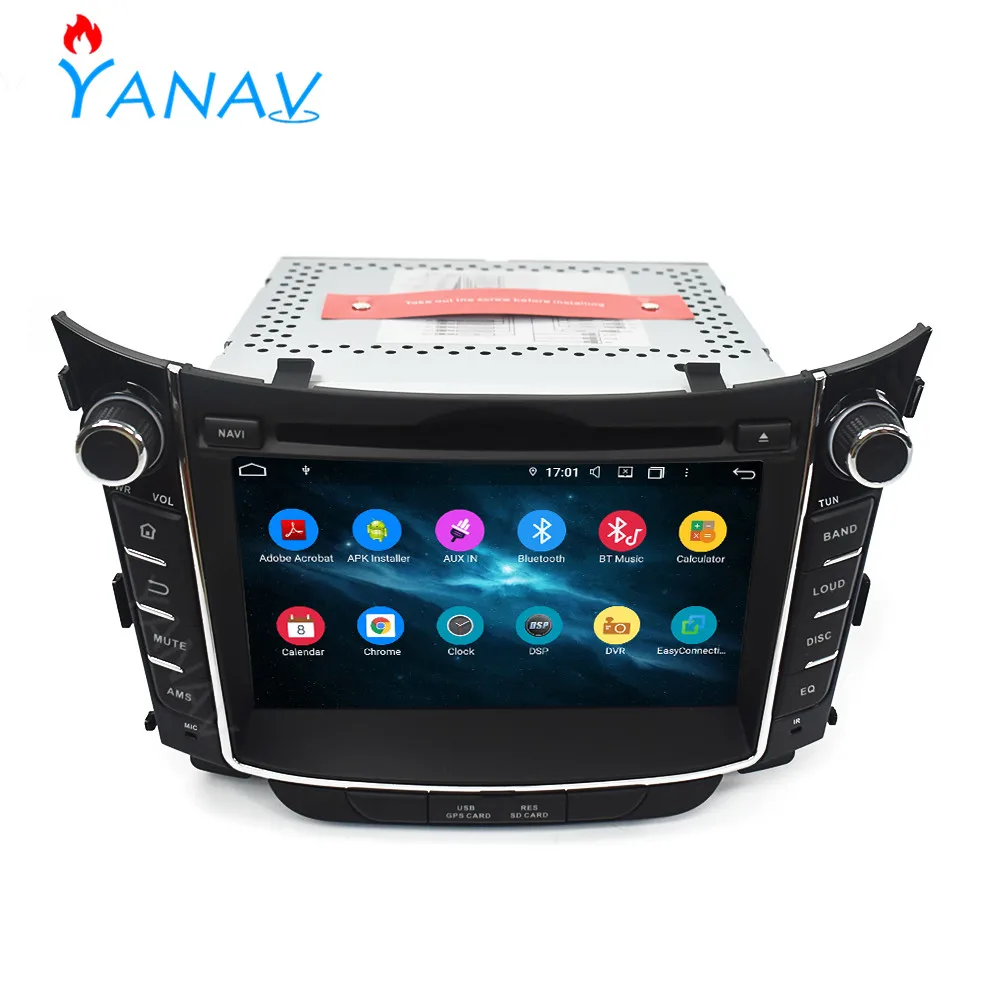

Car radio audio Android 2 DIN stereo receiver FOR HYUNDAI I30 2011-2014 touch screen car GPS navigation multimedia dvd player