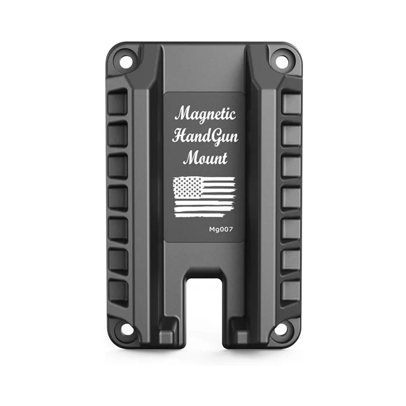 

US Tactical Magnetic Gun Holster Holder Gun Magnet Mount Concealed Quick Draw Loaded Fits Flat Top Handguns Hunting