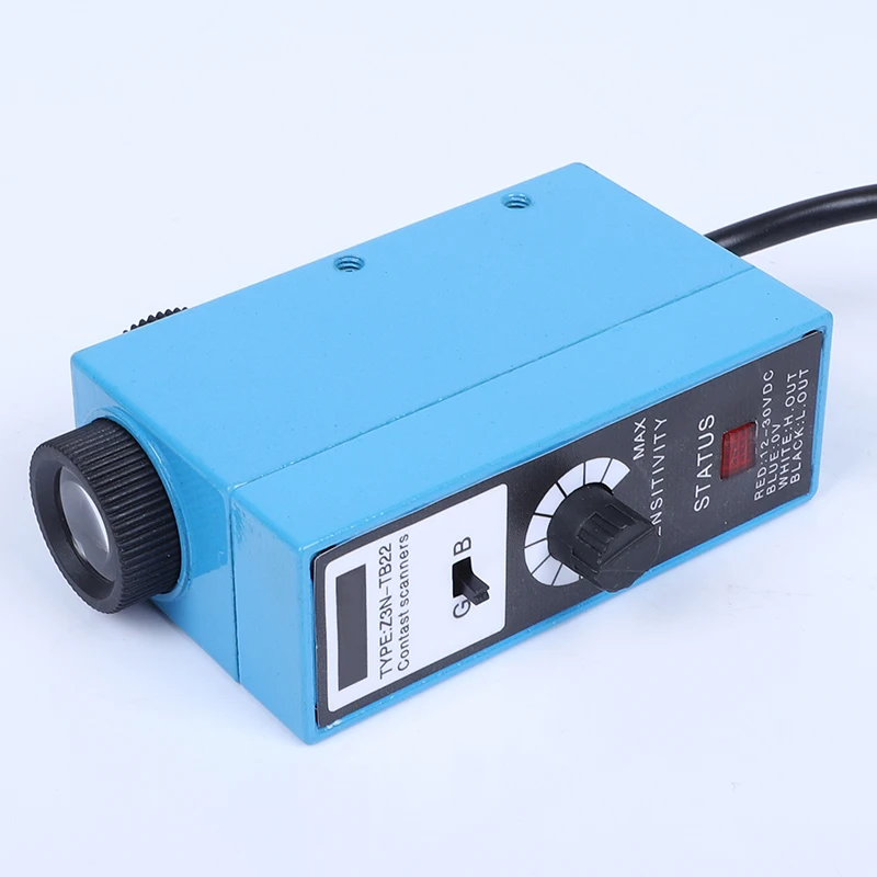 Цветовая маркировка датчик кода оптическая печать фотоэлемент зеленая красная