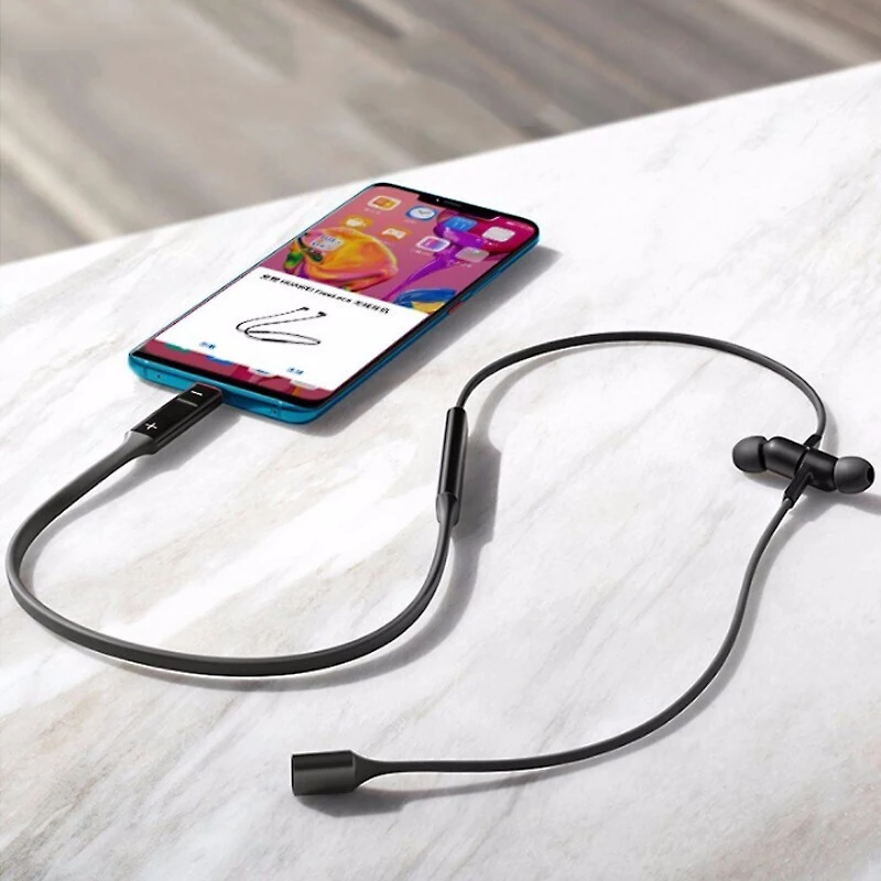 Оригинальные беспроводные наушники huawei FreeLace, Bluetooth, спортивные водонепроницаемые наушники-вкладыши, кабель памяти, металлическая полость, силиконовый магнитный переключатель