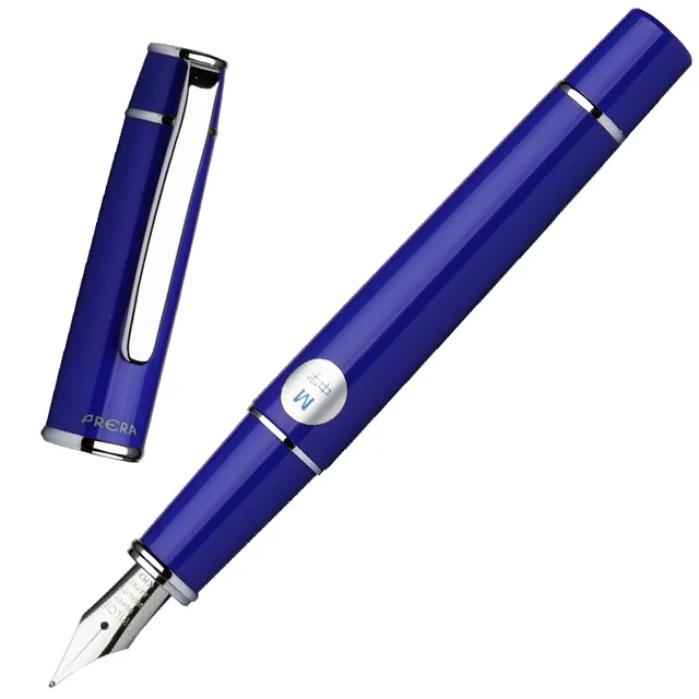 Navy Blue Pilot FPR-3SR Prera авторучка F Tip/M Tip канцелярские принадлежности Школьные и офисные ручки(авторучка+ Конвертер 20) 1 шт - Цвет: Navy Blue
