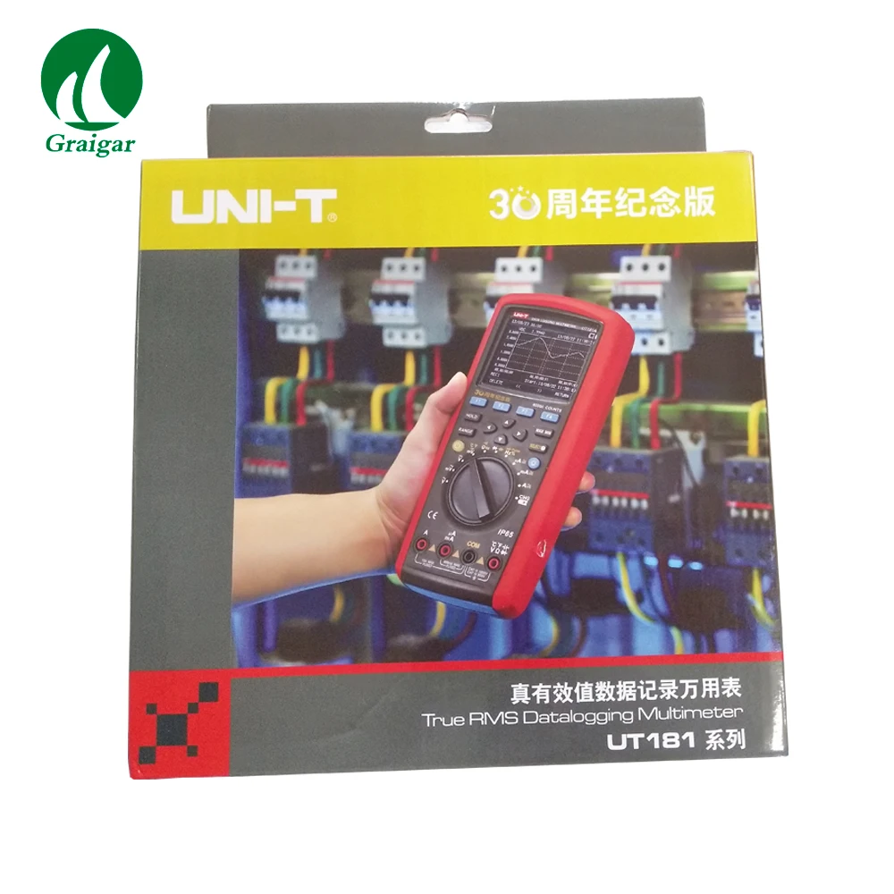

UNI-T UT181A Color Oscilloscope Digital Multimeter True RMS Datalogging Multi meters Handheld 100kHz