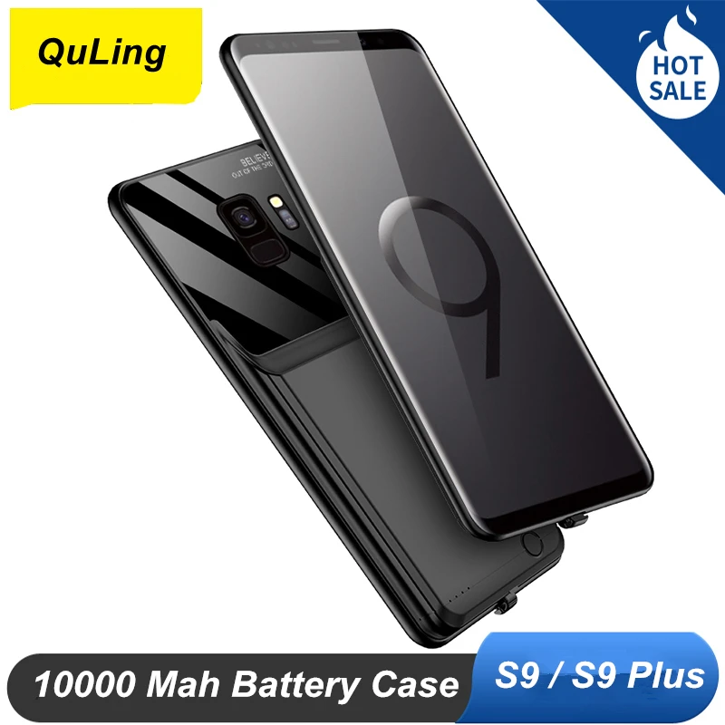 QuLing 10000 Mah For Samsung Galaxy S9 Battery Case S9 Plus Battery Charger Case Smart Phone Power Bank S9 Plus Battery Case