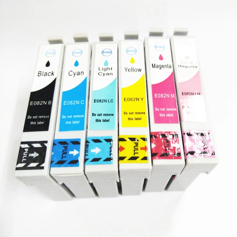 Чернильный картридж Einkshop T0821 T0821N для принтера Epson R270 R390 TX650 T50 T59 RX590 TX610 TX720 TX700 TX800