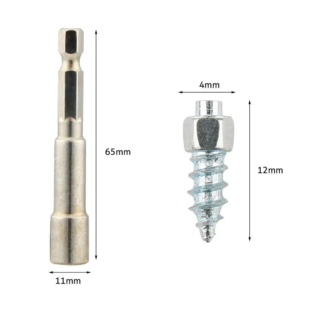 

500PCS Universal Car Tires Studs Screw Winter Snow Spikes Wheel Tyres Snow Chains Studs for Car Vehicle Truck Tire