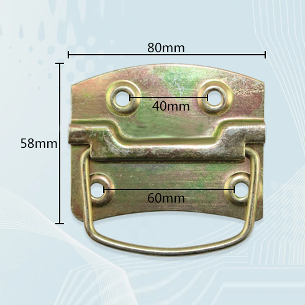 

The back door iron handle of the pat game console