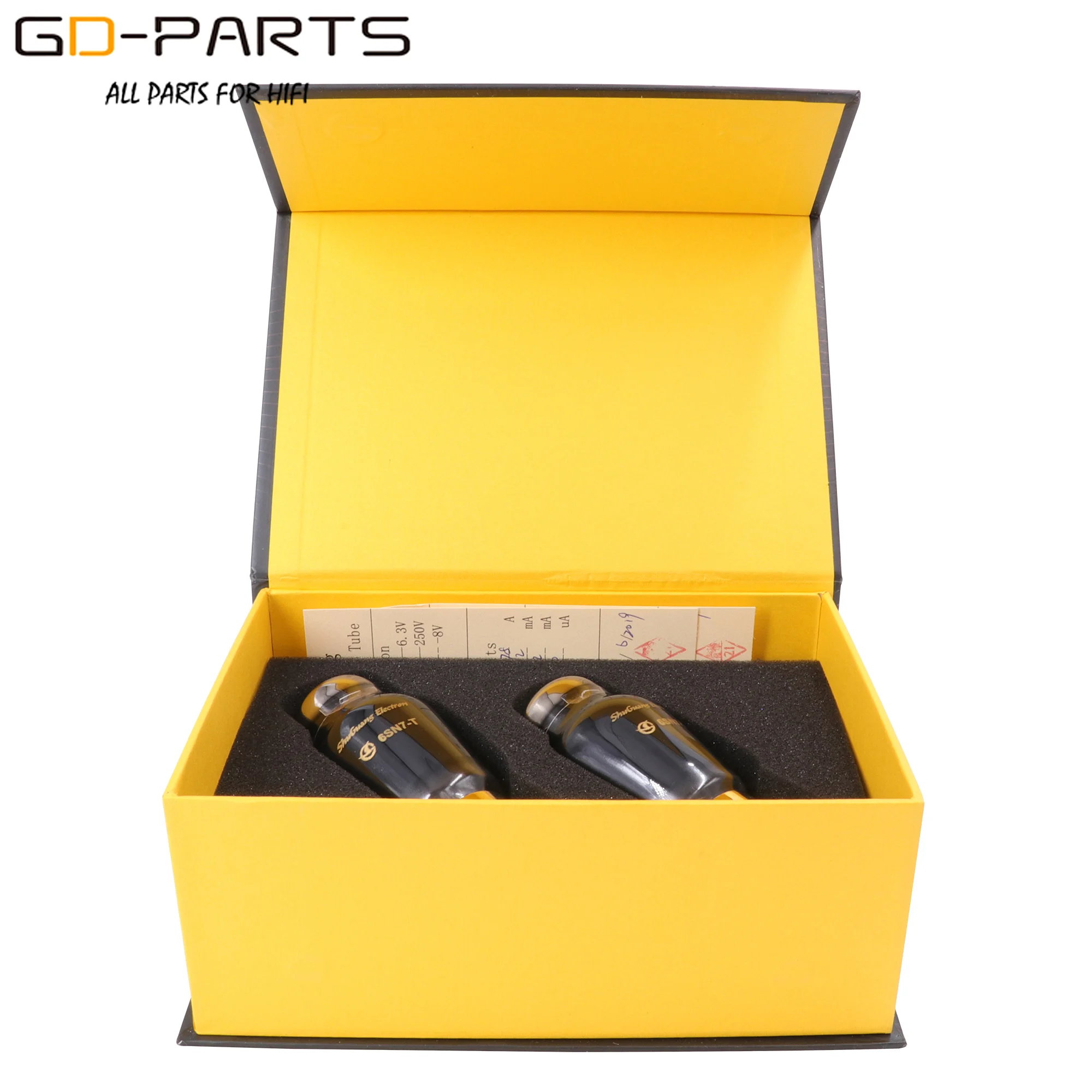 Новые вакуумные трубки SHUGUANG 6SN7 T заменяемые CV181 ECC35 6H8C 6N8P винтажные Hifi аудио AMP DIY
