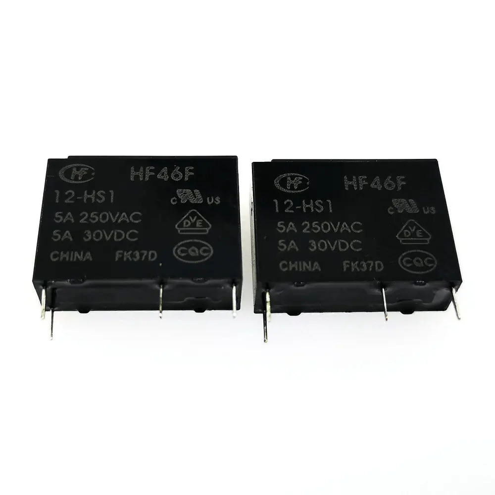 5 шт. реле HF46F-12-HS1 HF46F 12-HS1 HF46F-12-HS1T 12V 5A DIP4