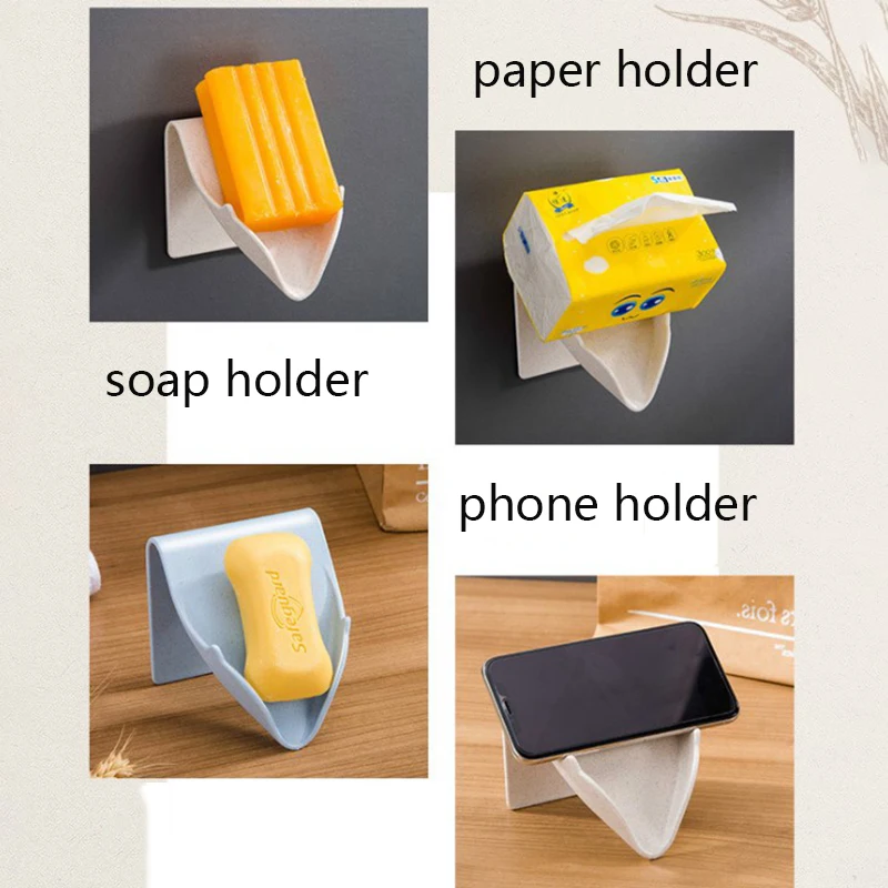 Soap Box Kitchen Bathroom Accessories Dish Suction Holder Wall-mounted Storage Rack Stand Cup JWYGJ77 | Дом и сад