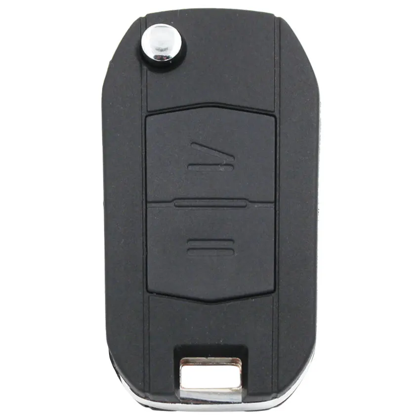 Распродажа! 2 кнопки модифицированный складной дистанционный чехол для ключей Fob