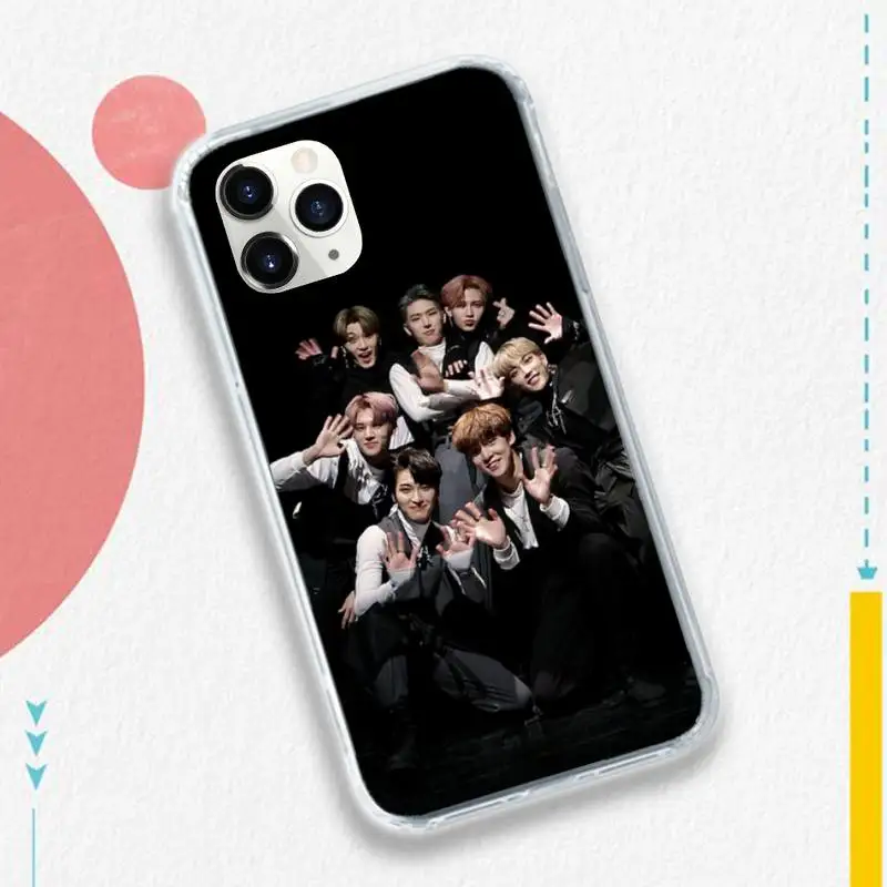 

Stray Kids kpop Combo boy Phone Case for iPhone 11 12 pro XS MAX 8 7 6 6S Plus X 5S SE 2020 XR
