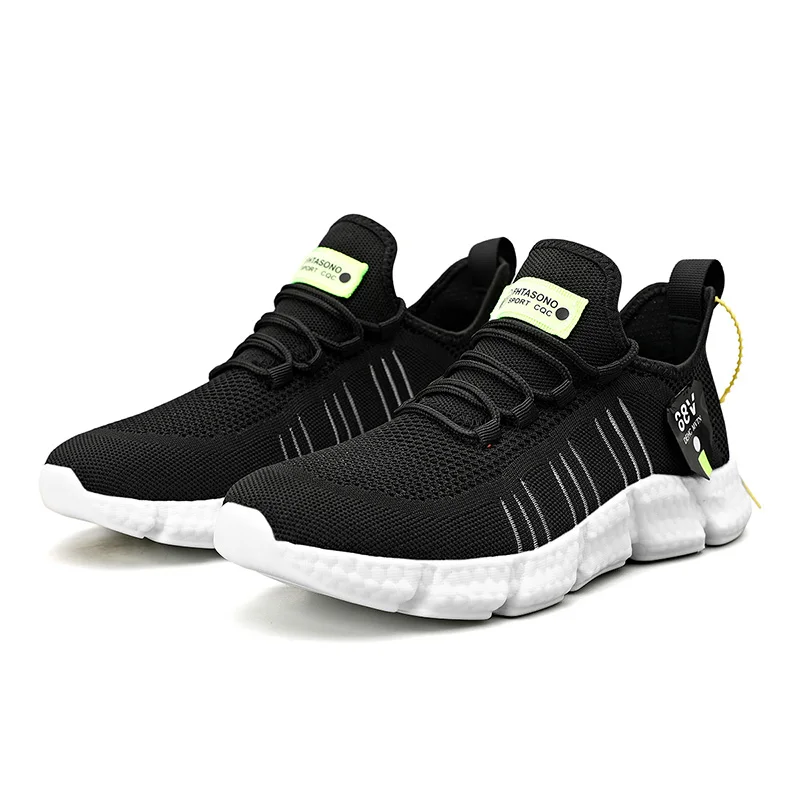 

Sports shoes men breathable leisure brand of high quality shoes with comfortable non-slip low top 2020 new men's shoes
