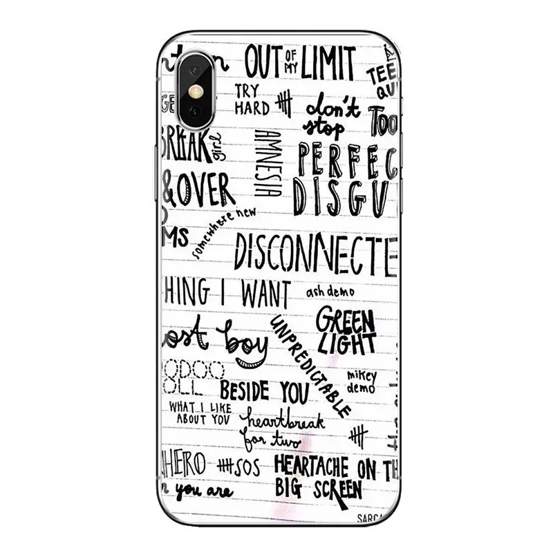 Секундный летний прозрачный чехол из ТПУ для iPod Touch Apple iPhone 4 4s 5 5S SE 5C 6 6S 7 8 X XR XS Plus MAX