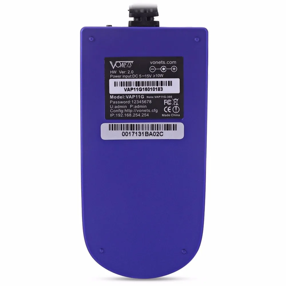 Фрезерный мост-адаптер VAP11G ретранслятор Wi-Fi конвертирует 4G RJ45 Ethernet-порт в