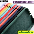 Оригинальный чехол из жидкого силикона для Samsung Galaxy S20 S21 Plus Ultra FE A11 A21S A31 A51 A71 A02S A12 A22 A32 A42 A52 A72, чехол