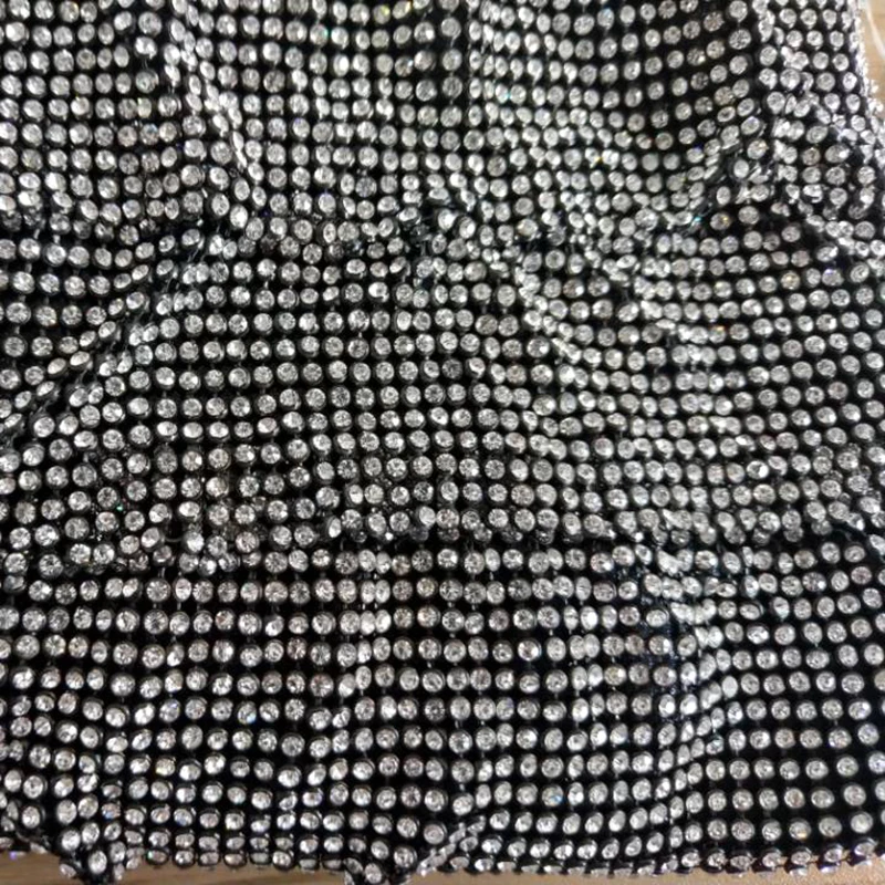 

Women Silver Bags Crystal Totes Handbags Retro Evening Bags Luxury Black Wedding Bride Metal Chain Ladies Crossbody Shoulder Bag