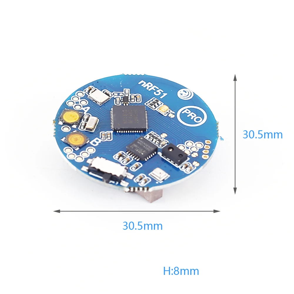 NRF51822 беспроводной Bluetooth модуль BLE4.0 ARM CORTEX-M0 контроллер MPU6050 BMP180 AP3216 сенсор для iBEACON