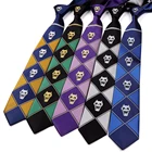 Аниме невероятные приключения Джоджо Кира йошикаге галстук для косплея убийца королева череп Шея дверь в небо косплей костюм реквизит