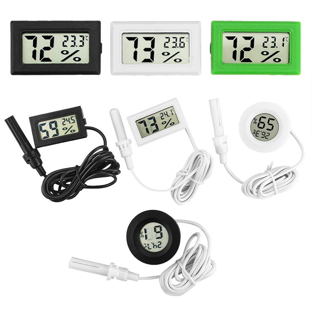 Температурный измеритель термометр гигрометр с температурным датчиком