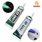 Прозрачный черный клей для экрана телефона, CP0001 CP0002 для ремонта сенсорного экрана, изогнутый клей для рамки экрана с иглой