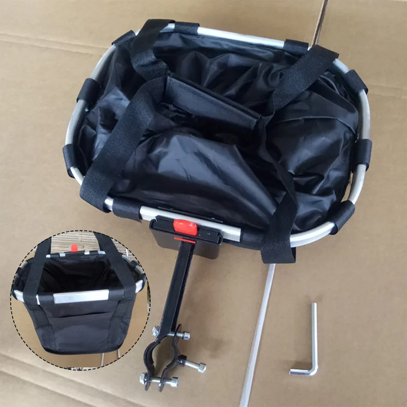 

Bicycle Basket Removable Waterproof Bicycle Handlebar Basket Pet Carrier Bag Outdoor Sports For Cycling Supplies