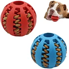 Резиновый мяч для собак, забавная игрушка для щенков, большие питомцы, мяч для чистки зубов, товары для домашних животных