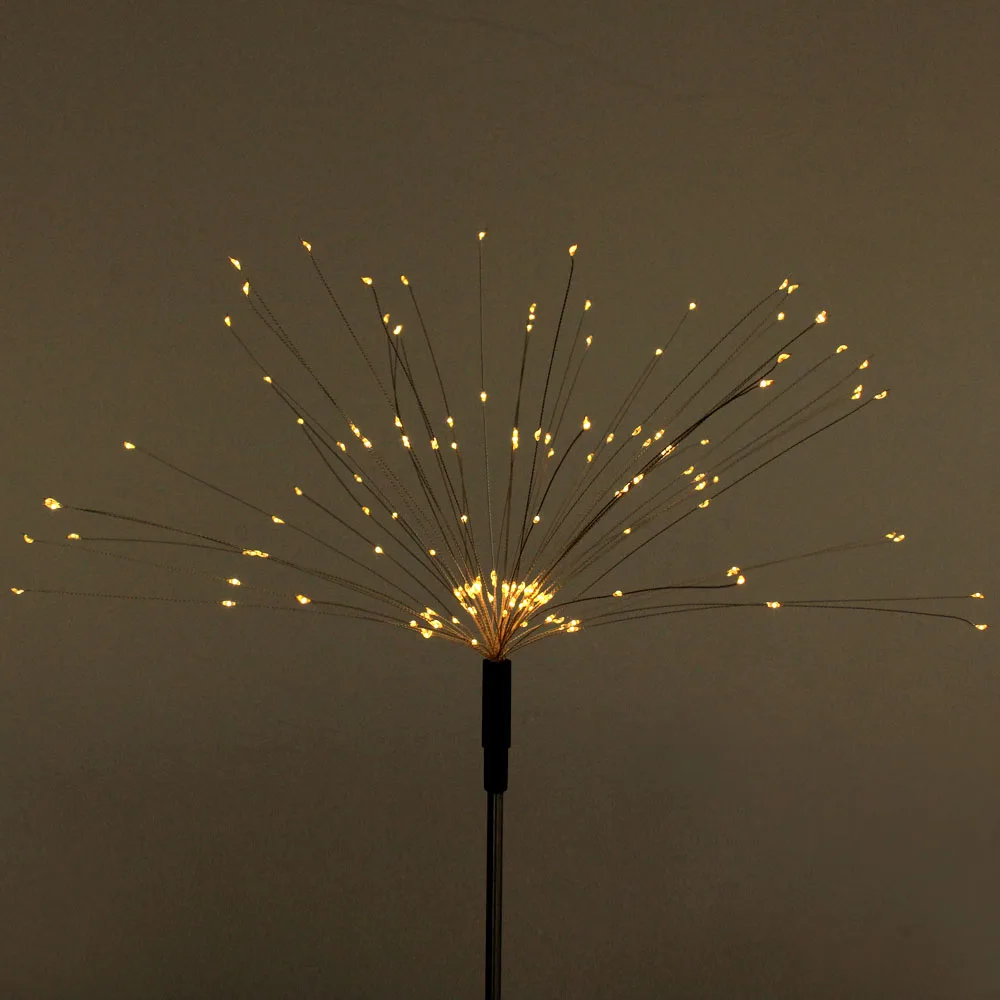 

Solar Powered Outdoor Grass Globe Dandelion Fireworks Lamp 90/150 LED For Garden Lawn Landscape Lamp Holiday Light