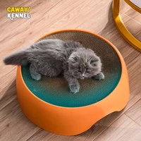 cawayi kennel soft pet house cat bed mats for dogs cats small animals products double use pet cat scratcher cute toys d8026