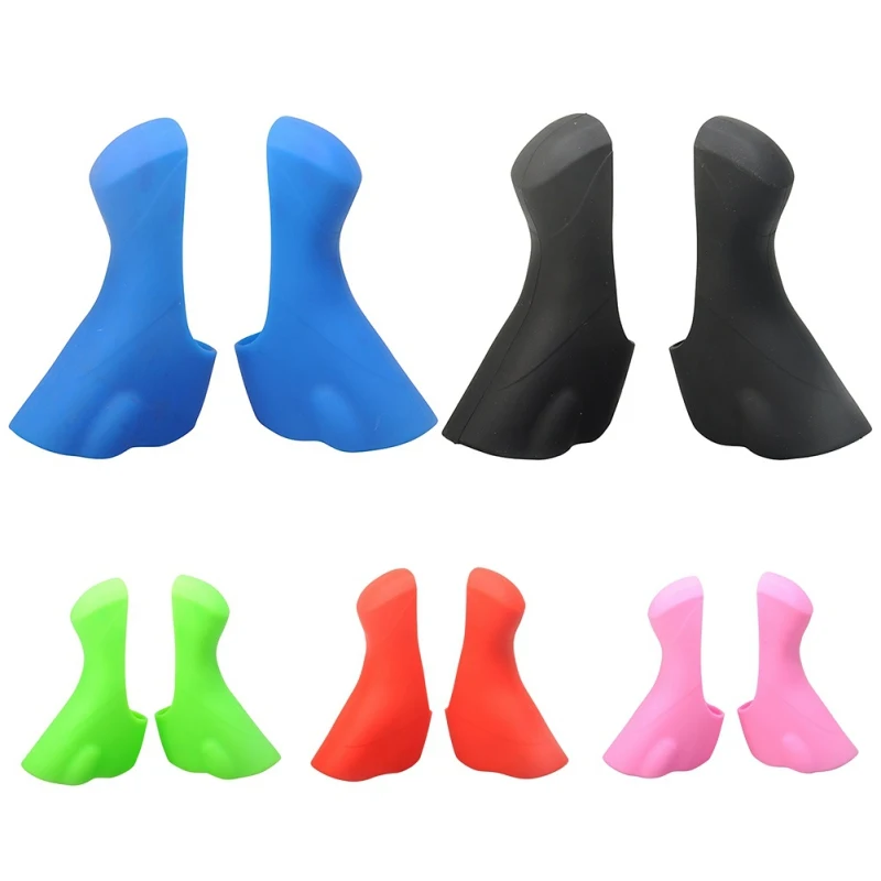 

2pcs/1 Pair Anti-slip Bicycle MTB Handlebar Cover Handlebar Dual Control Lever Bracket Cover Suitable for ST-R2000/R3000 model