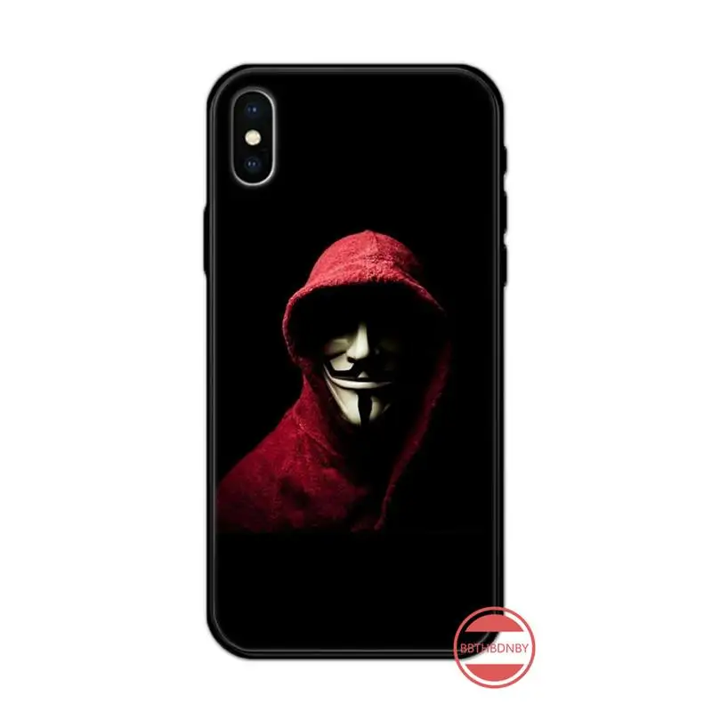 Бумажный дом грабителей США драма ТПУ черный чехол для телефона Корпус iphone 5 5s 5c se