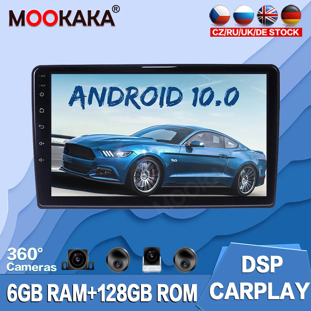 

Android 10.0 128G For Lada Granta 2011 Car Multimedia Player Radio GPS Navigation Auto Stereo Recorder Head Unit Audio