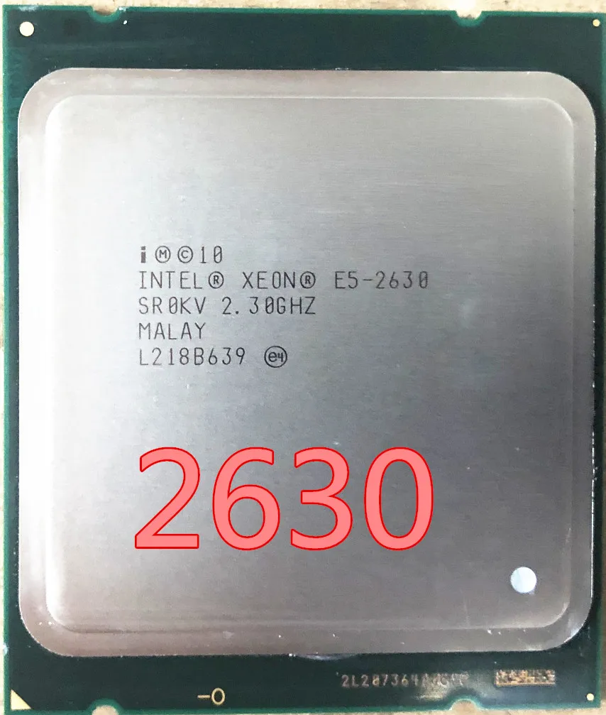 Intel xeon e5 2630 SR0KV E5 2 3 GHZ 7.2gt/s 15MB SIX CORE LGA2011 2630|intel xeon|xeon 2630processore cpu |