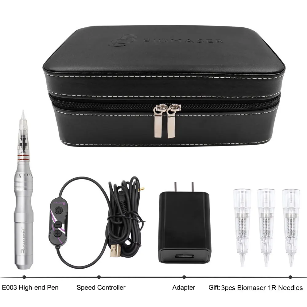 Biomaser профессиональная Перманентная машина для макияжа ручка с картриджами иглы